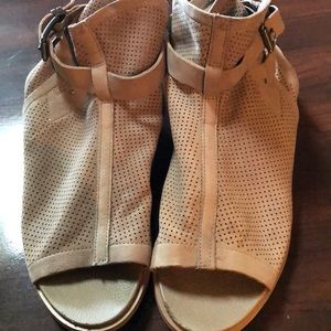 Vince Camuto Tan Booties